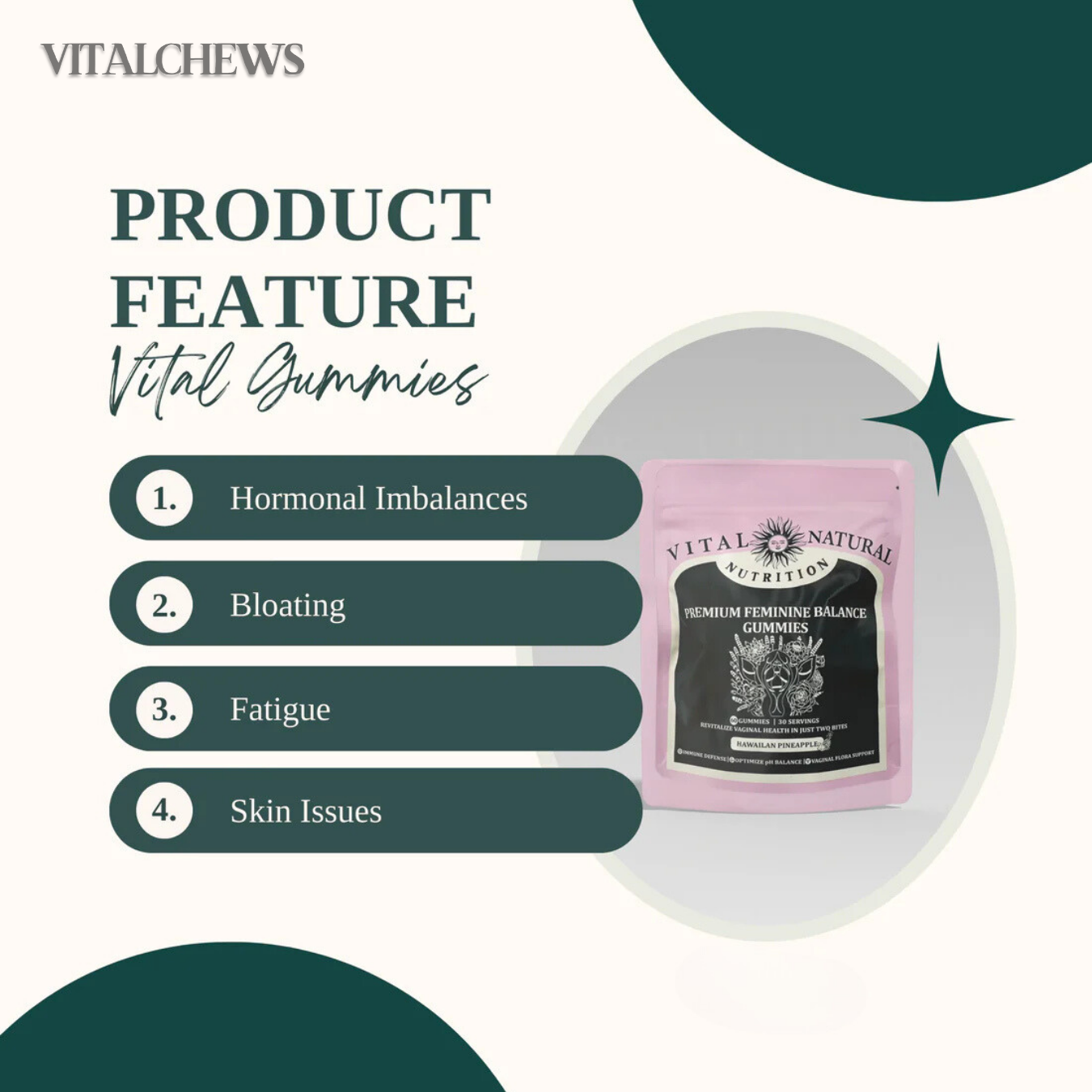 VITALCHEWS™ Feminine Balance Gummies